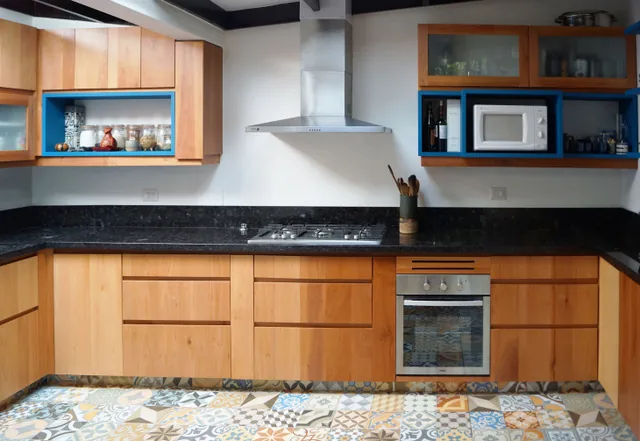 Cocina terminada Casa María Estudio