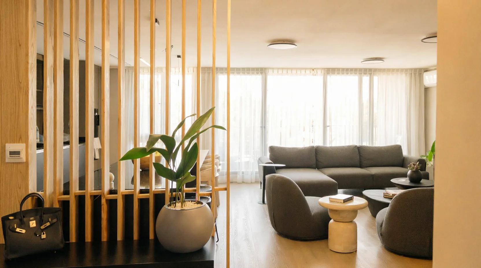 Interior de proyecto residencial de Casa María Estudio