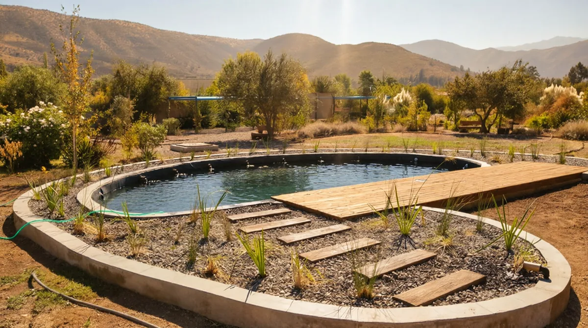 Quincho y piscina en San Felipe
